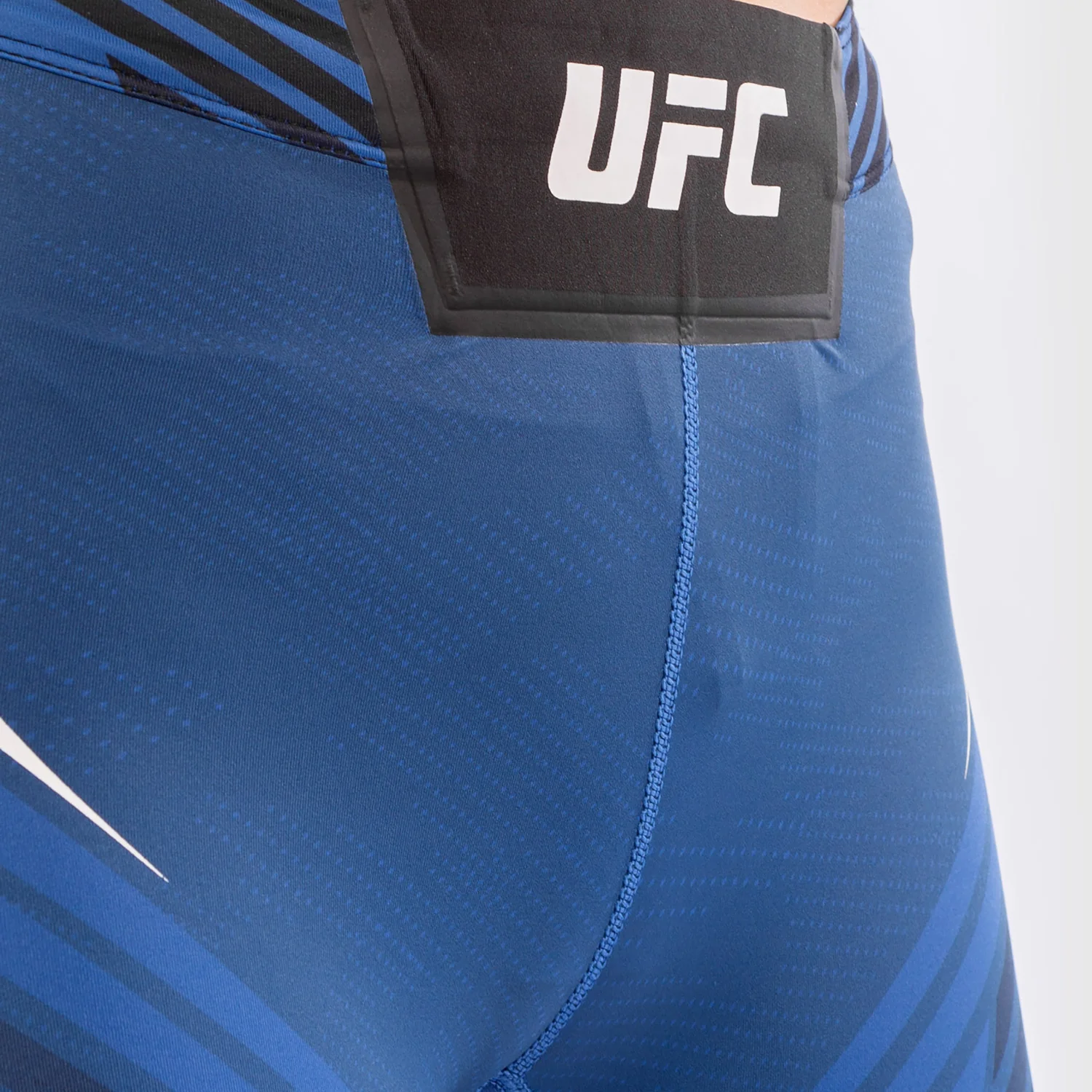 UFC Venum Authentic Fight Night Women's Vale Tudo Shorts - Long Fit - Blue - Image 6