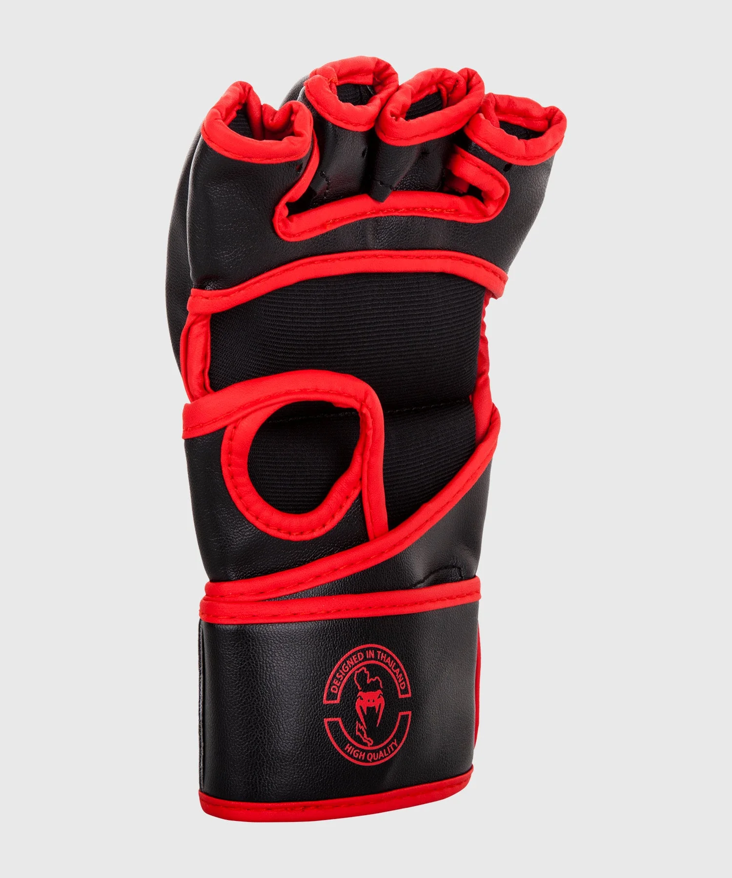 Venum Challenger MMA Gloves - Without Thumb - Black/Red - Image 4