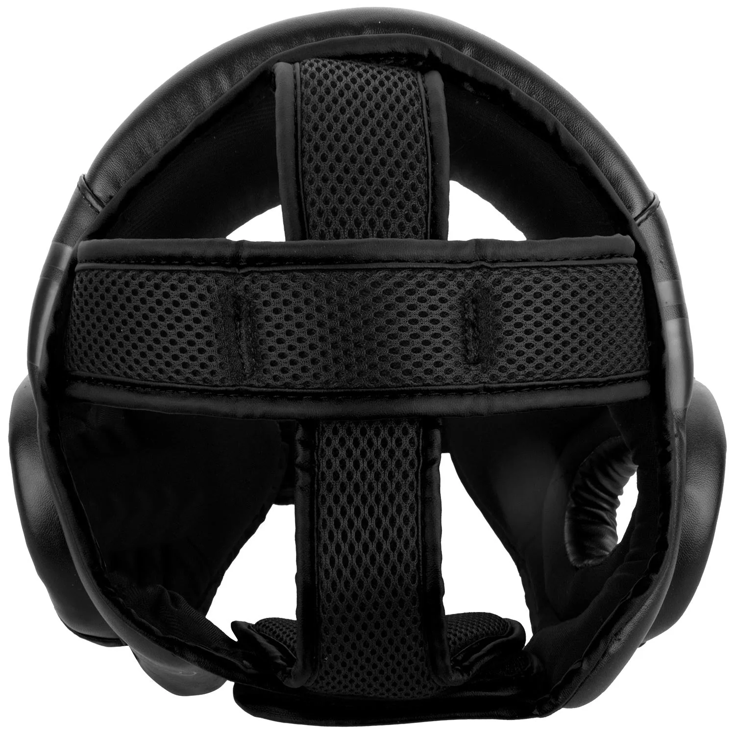 Venum Challenger Open Face Headgear - Black/Black - Image 3
