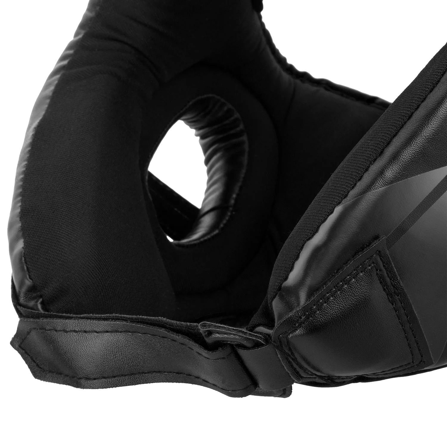 Venum Challenger Open Face Headgear - Black/Black - Image 5