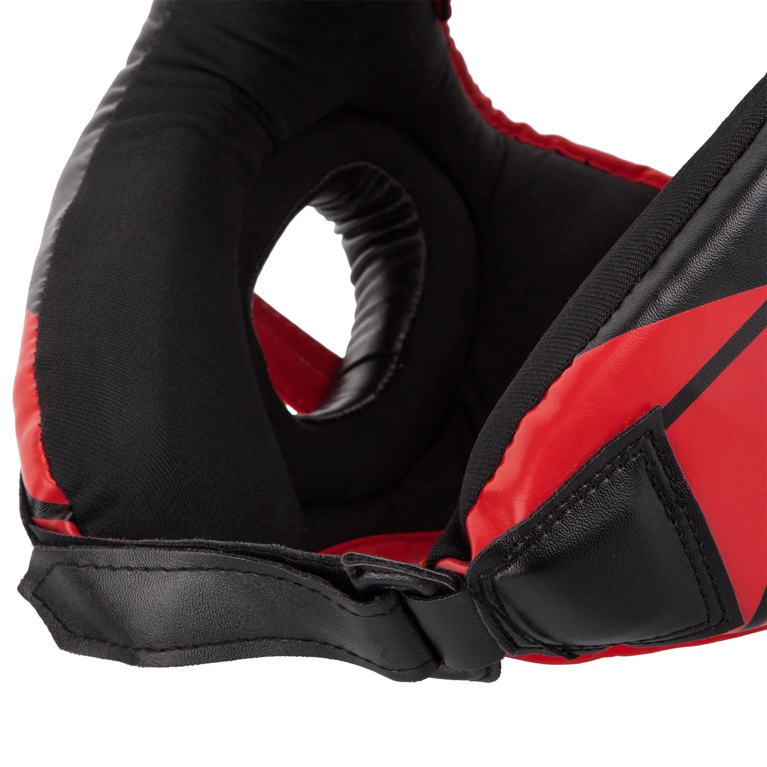 Venum Challenger Open Face Headgear - Black/Red - Image 5
