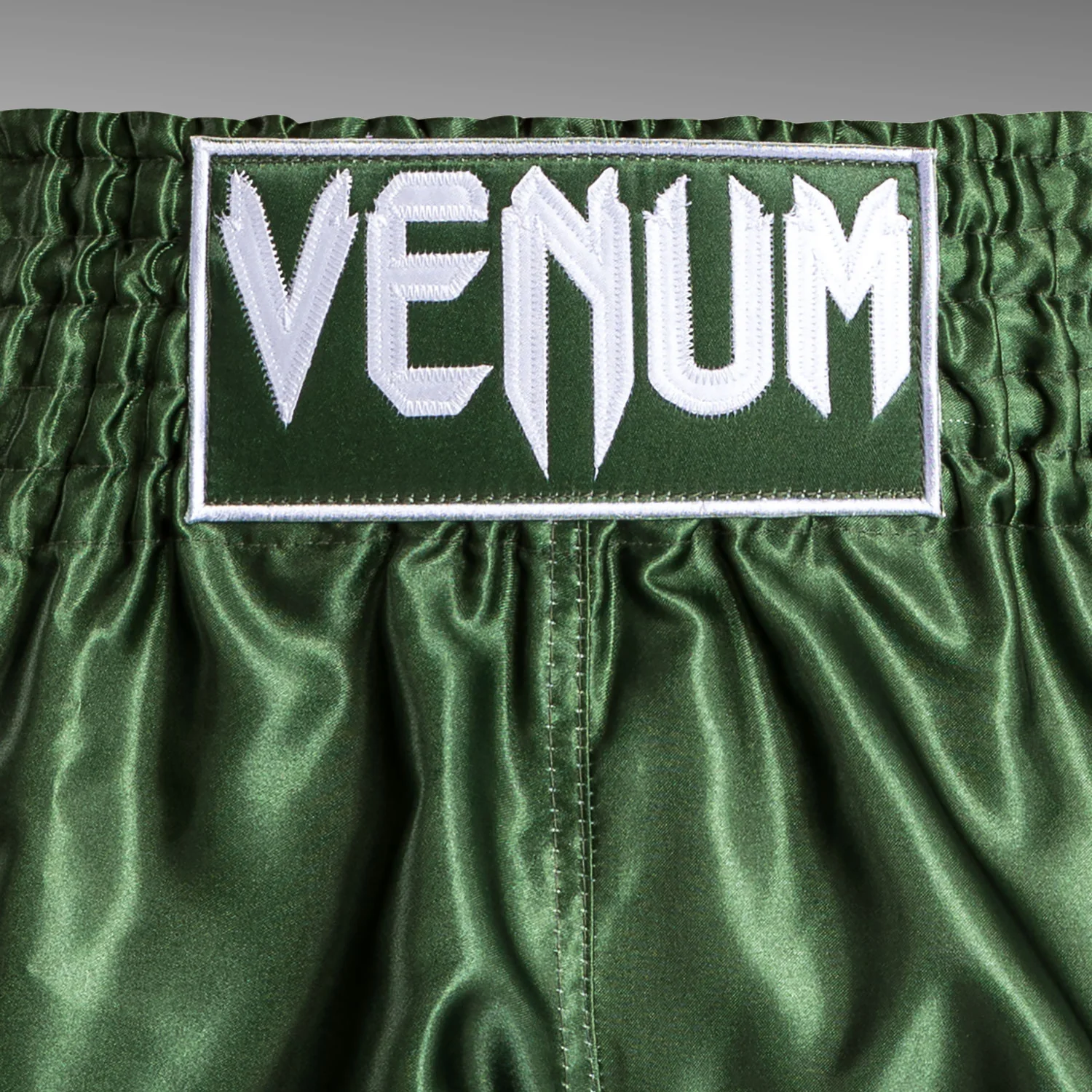 Venum Classic Muay Thaï Short Khaki/White - Image 5