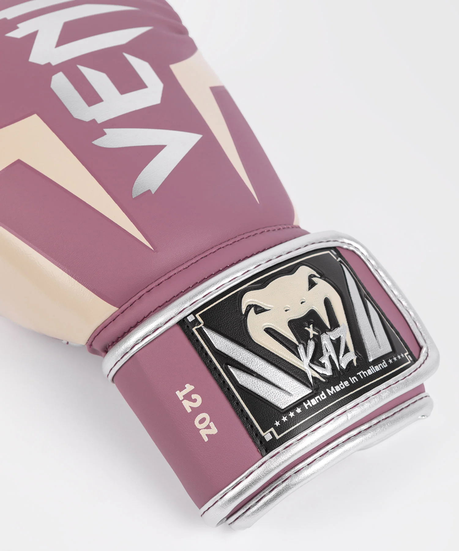 Venum x Kaz Elite Boxing Gloves - Dusky Orchid - Image 5