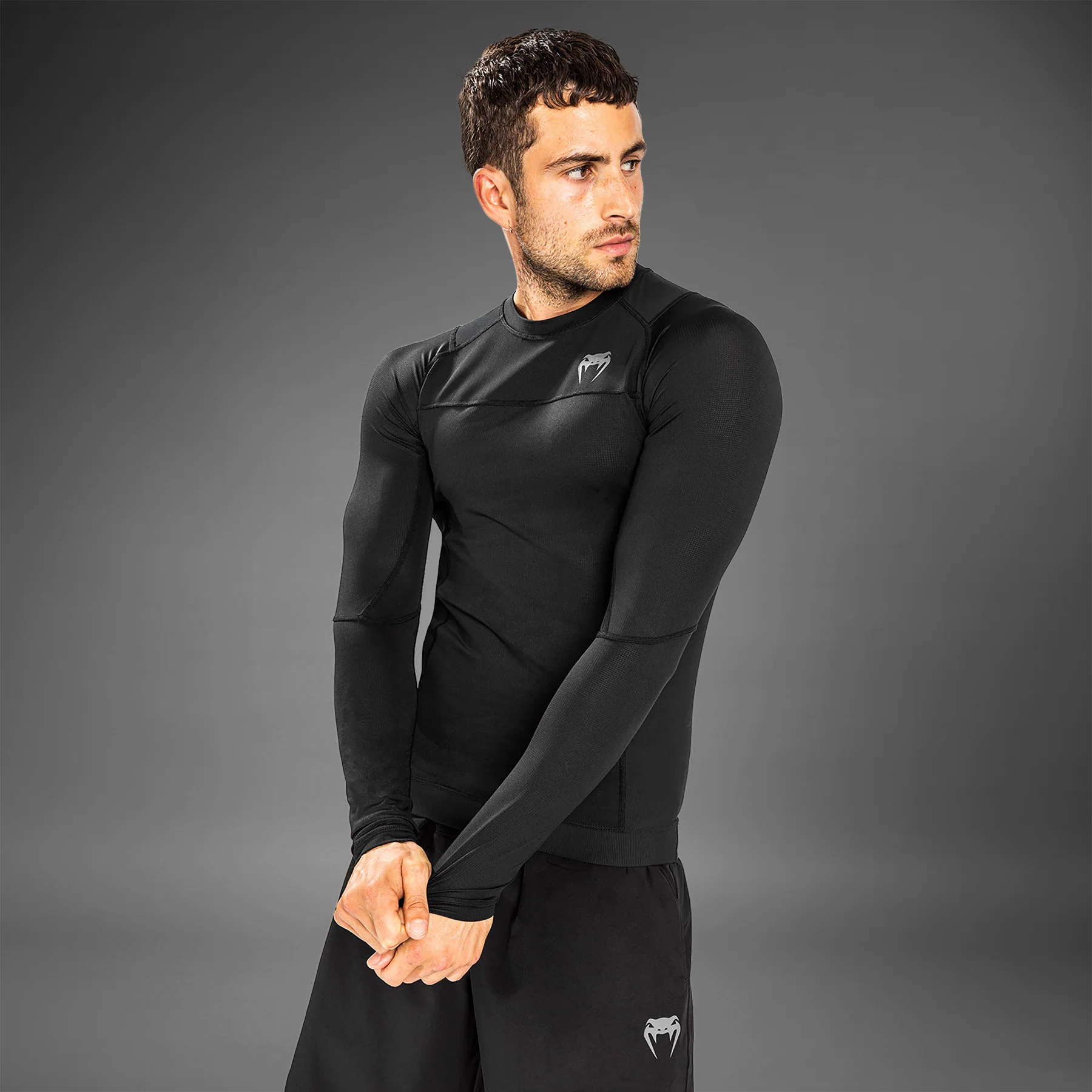 Venum G-Fit Air Rashguards Longsleeve - Black - Image 3