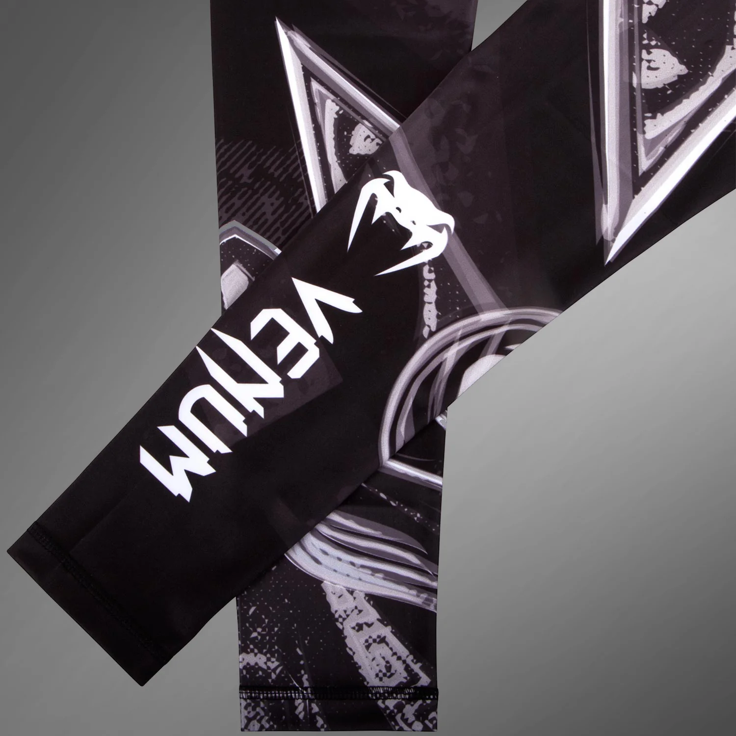 Venum Gladiator 3.0 Compression Tights - Black/White - Image 5