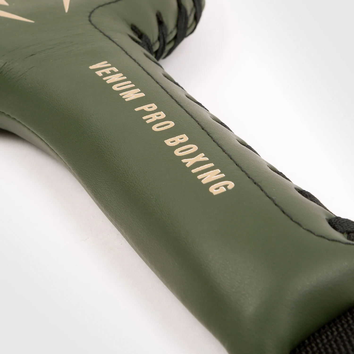 Venum Pro Boxing Rackets (Pair) - Khaki/Gold - Image 6