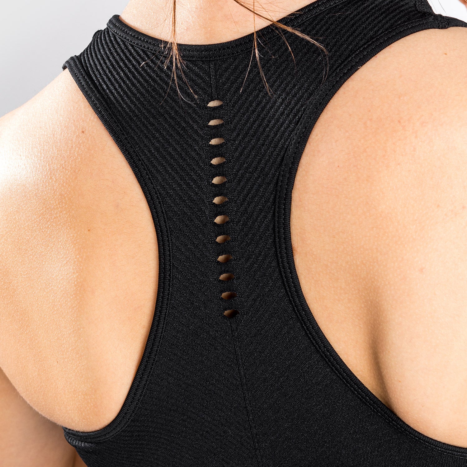 Venum Sparring Seamless Sports Bra - For Women - Black - Image 5