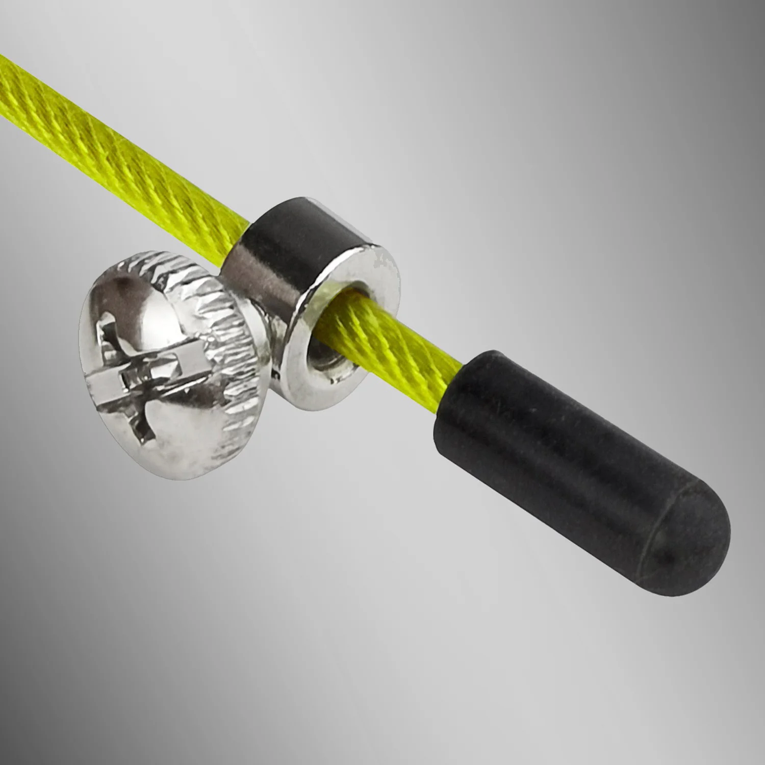 Venum Thunder Evo Jump Rope - Black/Yellow - Image 3
